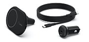 MAGNETIC CAR HOLDER F/IPHONE 12/WIRELESS CAR MOUNT WITH CAR CHAR