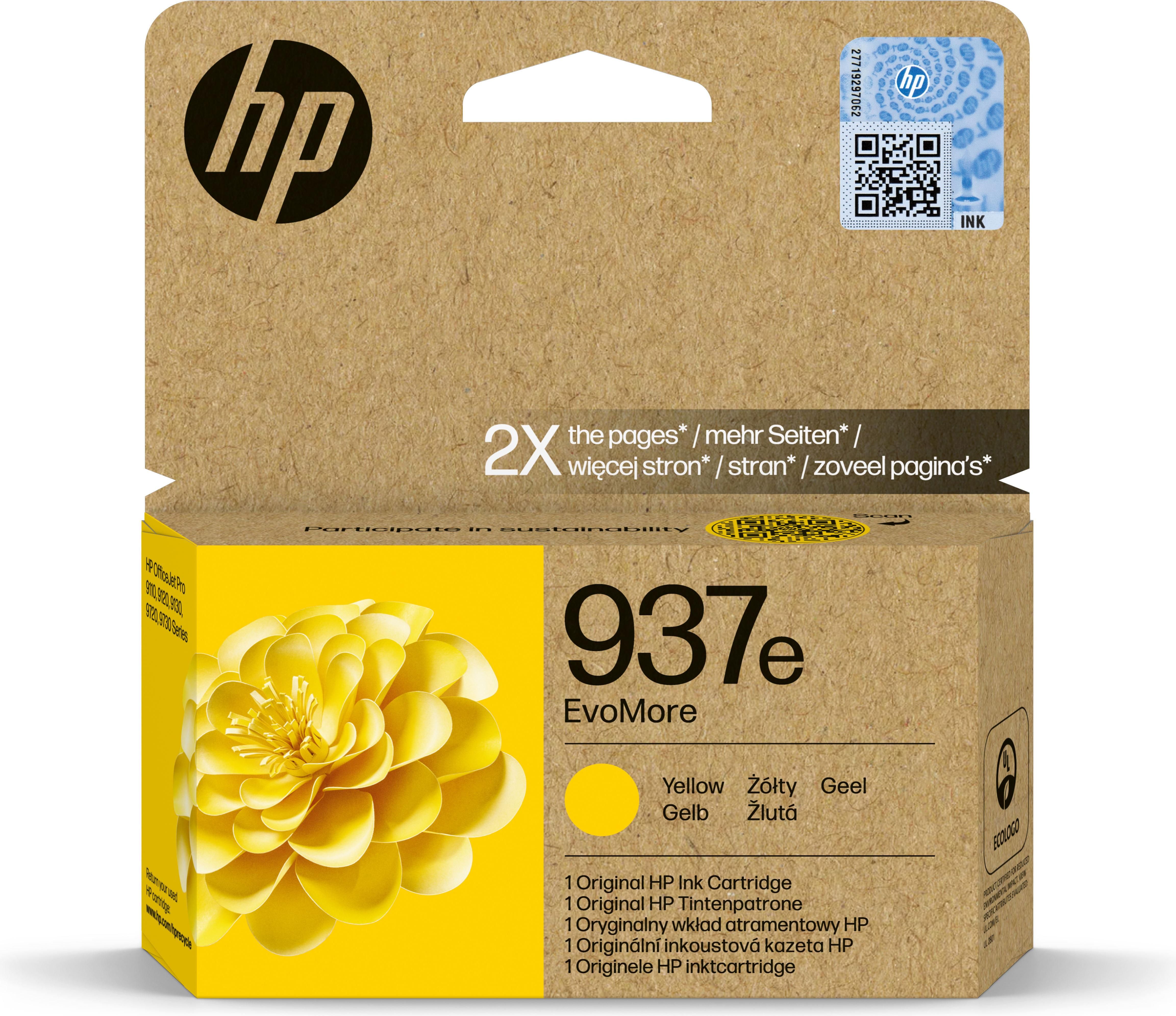 Cartus cerneala HP 4S6W8NE#CE1 ,Galben ,1650 pagini ,Original (937e)