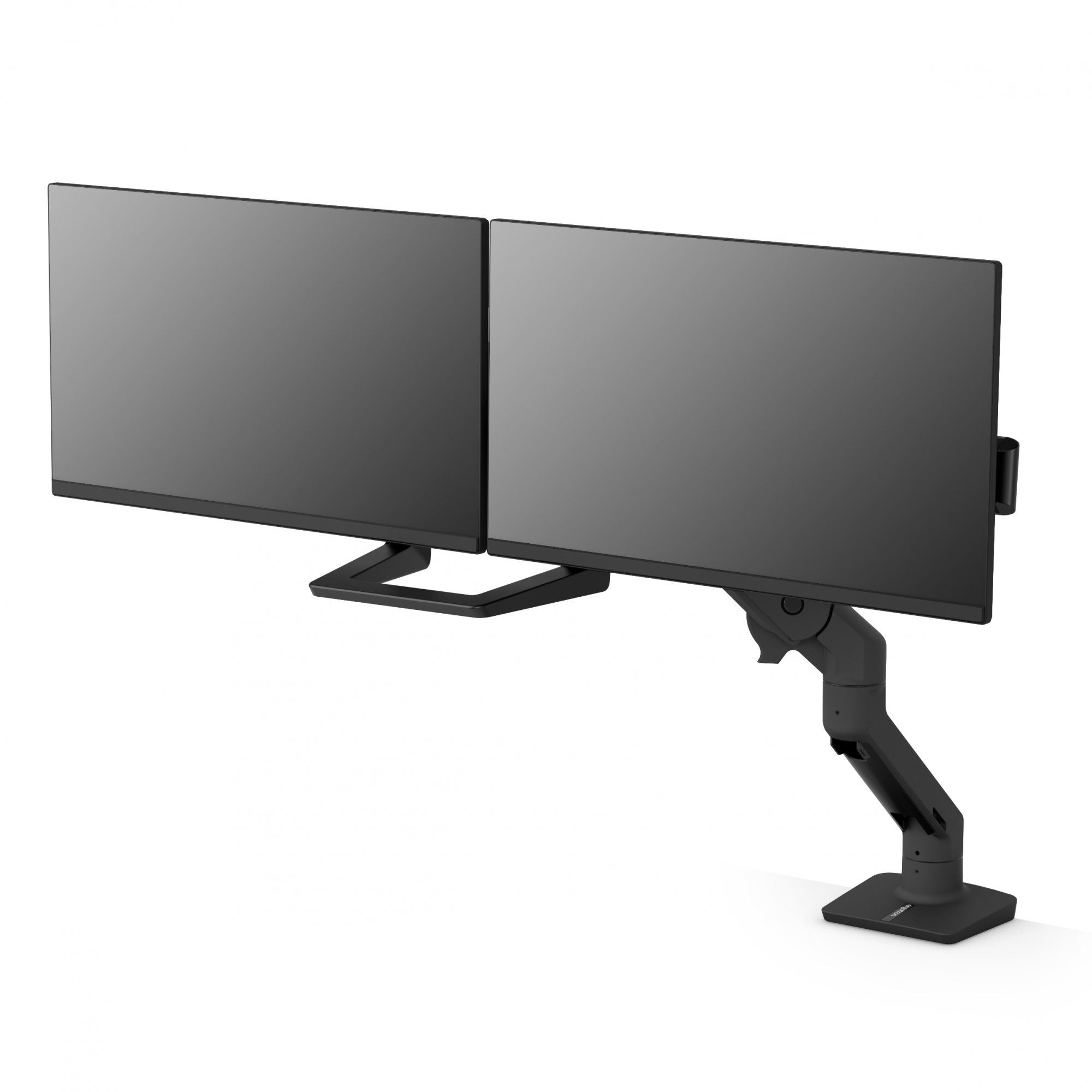 Ergotron Tischhalter HX 2-Monitore-32 -15kg -SW -Höhenverst.