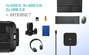 I-TEC USB-C HDMI DP DOCK PD100W/USB-C 2X LCD DOCK