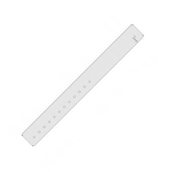 WRISTBAND POLYPROP 30.2X279.4MM/Z-BAND QUICKCLIP 240/ROLL 4/BOX