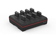 8 bay 8675i battery charger with power supply.Charges batt only removed from 8675i.specific cord separately.