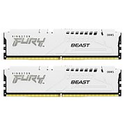 Memorie Kingston FURY Beast 32 GB DDR5 6000 MHz CL30, kit 2 x 16 GB, XMP 3.0 / EXPO, Alb