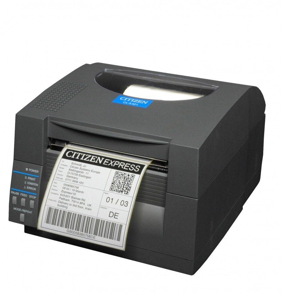 CL-S521II PRINTER DT BLACK/UK/EN PLUG IN