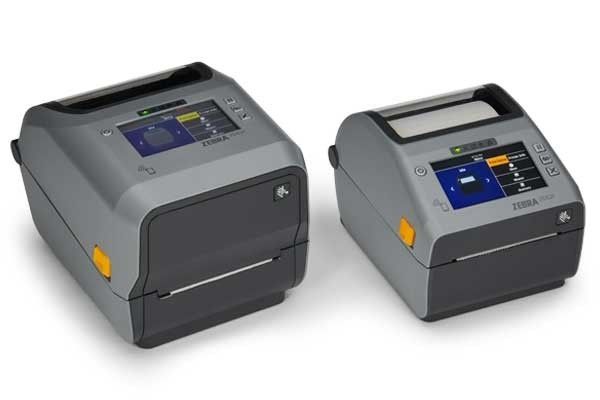 Direct Thermal Printer ZD621 Color Touch LCD, 203 dpi, USB, USB Host, Ethernet, Serial, BTLE5, EU and UK Cords, Swiss Font, EZPL
