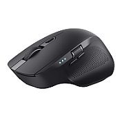 Mouse Trust Ozaa+, wireless RF 2.4GHz, bluetooth, conectivitate USB 1.1, 2.0, 3.0, rezolutie maxima 3200 DPI, negru