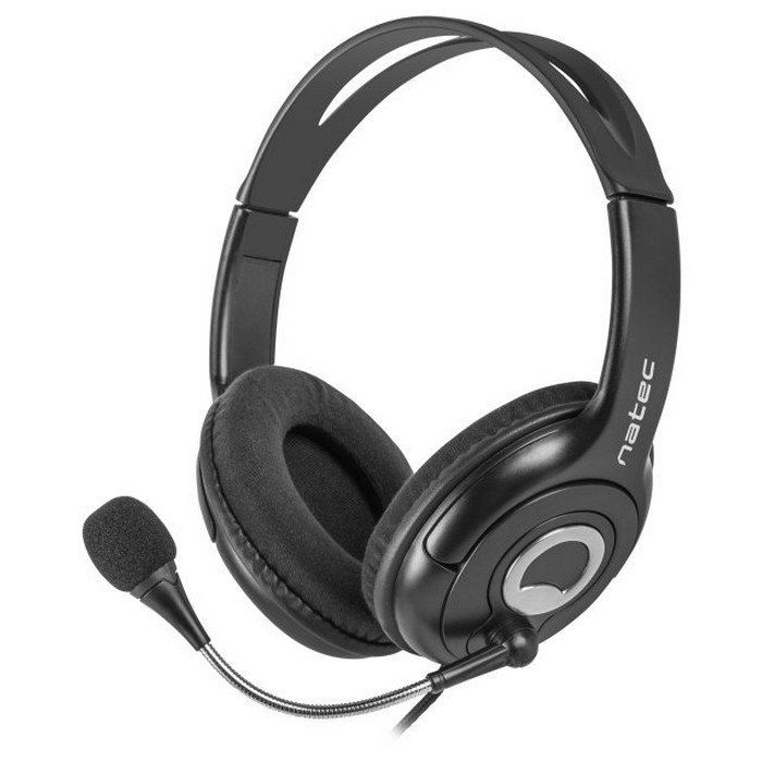 NATEC NSL-1178 Natec Bear 2 Headphones + Microphone, 2x Mini Jack 3,5mm