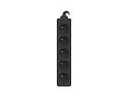 LANBERG PS0-05E-0150-BK Lanberg 1.5M Black 5X 230V Lanter EXTENSION PL. CABLE FROM FULL COPPER