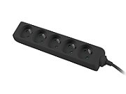LANBERG PS0-05E-0150-BK Lanberg 1.5M Black 5X 230V Lanter EXTENSION PL. CABLE FROM FULL COPPER