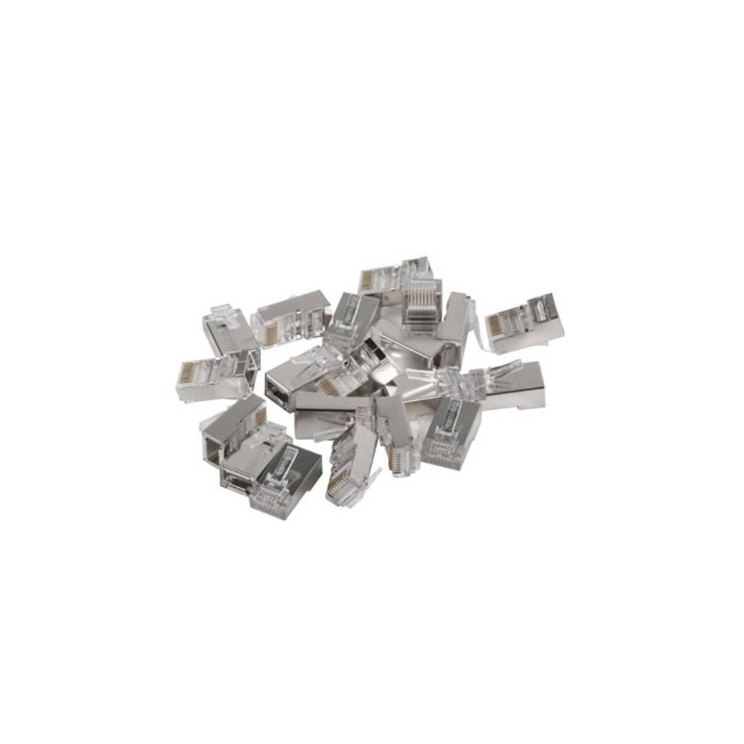 LANBERG PLS-6020EZ Lanberg Plug RJ-45 FTP CAT6 8P8C (20PCS) Pass-Trough
