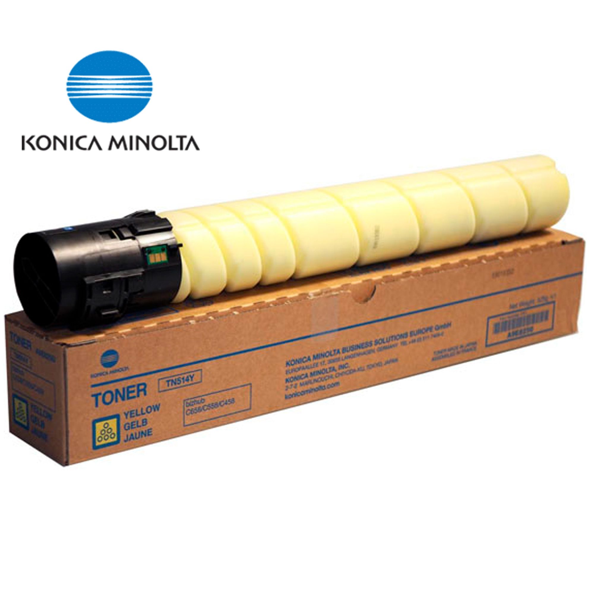 Cartus toner Konica Minolta A9E8250 ,Galben ,26 000 pagini ,Original (TN-514Y)