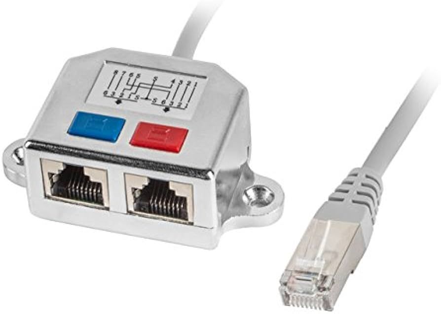 LANBERG AD-0026-S Lanberg Lan Splitter RJ45/2x RJ45 FTP