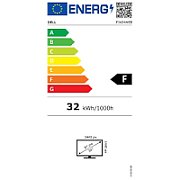 Monitor 34 inch LED Dell P3424WEB 3440 x 1440 pixeli, 5 ms, Negru/Argintiu