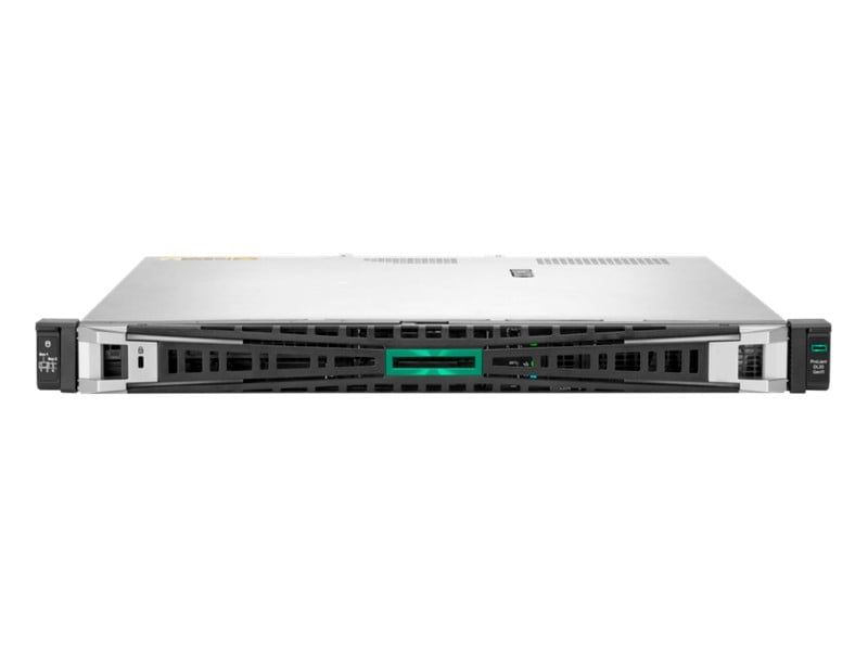 Server HPE ProLiant DL20 Gen11, Intel Xeon E-2436 (6 C / 12 T, 2.90 GHz - 5.00 GHz, 18 MB cache, 65 W), 32 GB DDR5 ECC, 2 x 480 GB SSD, 4 x SFF, 800 W