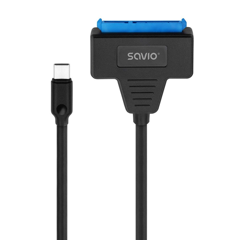 SAVIO AK-69 Adapter USB-C 3.1 Gen 1 (M) - SATA (F) for 2.5  drives