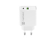 NATEC NETWORK CHARGER RIBERA USB-A+USB-C 20W PD