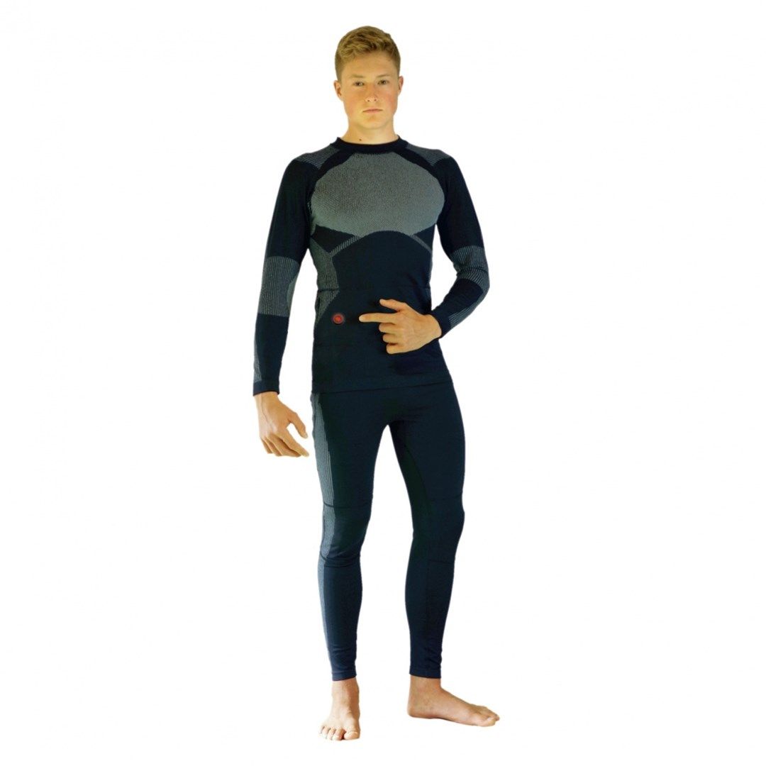Glovii GXBL winter sport body protection Skiing  Snowboarding Unisex Nylon  Elastane  Polyester Black