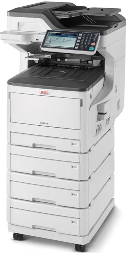 Imprimanta multifunctionala laser color OKI mc873dnv, A3, duplex, ADF, USB 2.0, 20 ppm negru, 20 ppm color