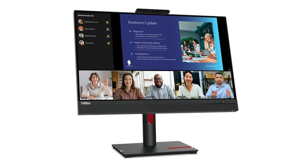 Monitor 23.8 inch Lenovo T24v-30 1920 x 1080 pixeli, 75 Hz