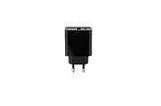 Gembird TA-UC-PDQC20-01-BK 2-port 20W Power Delivery USB type-C fast charger  black