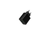 Gembird TA-UC-PDQC20-01-BK 2-port 20W Power Delivery USB type-C fast charger  black
