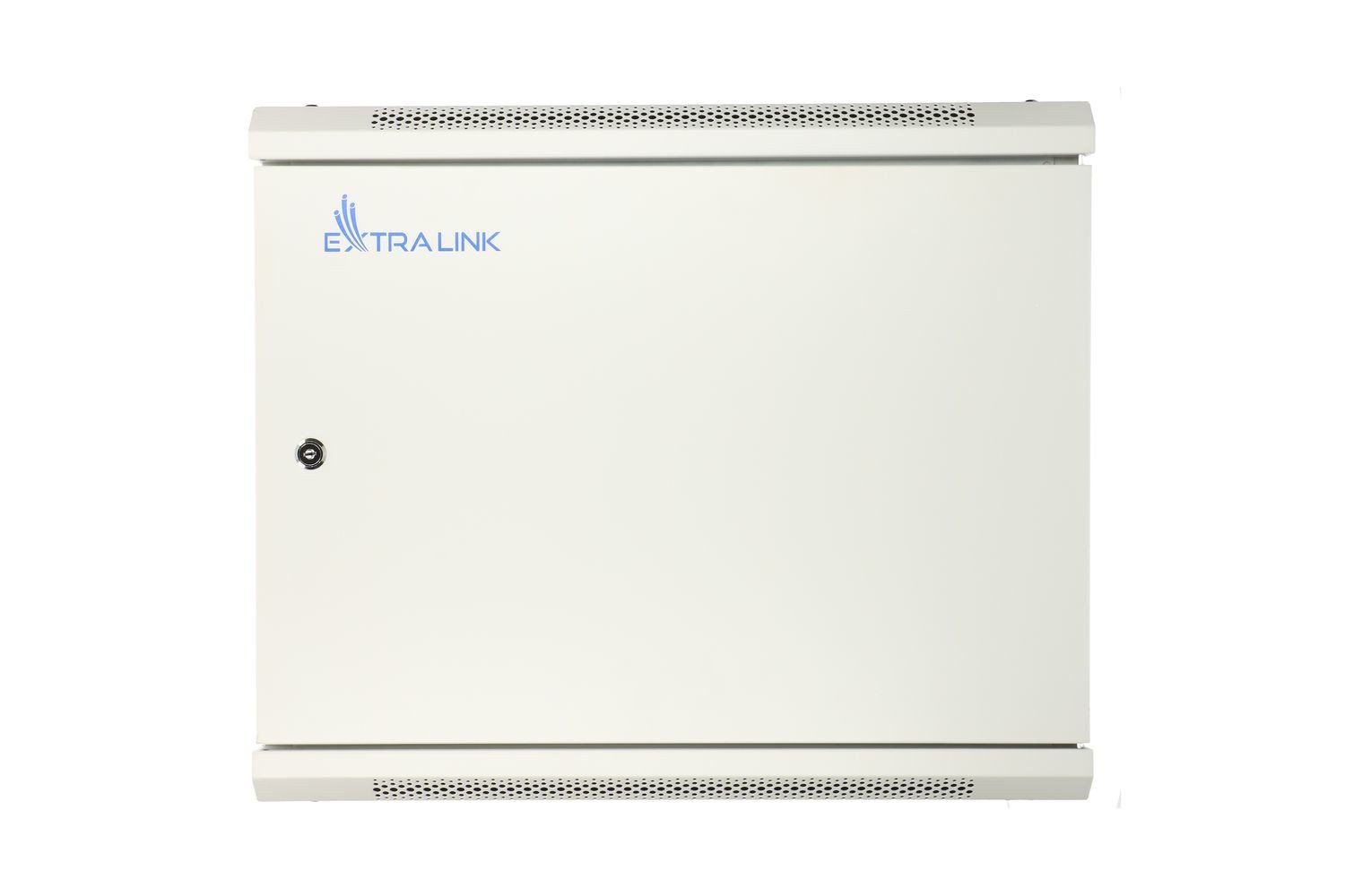 Extralink 19  9U 600x450 ASP Grey wall-mounted rack