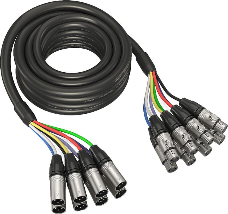 Behringer GMX-500 Kabel 8 x XLR F - 8 x XLR M 5m
