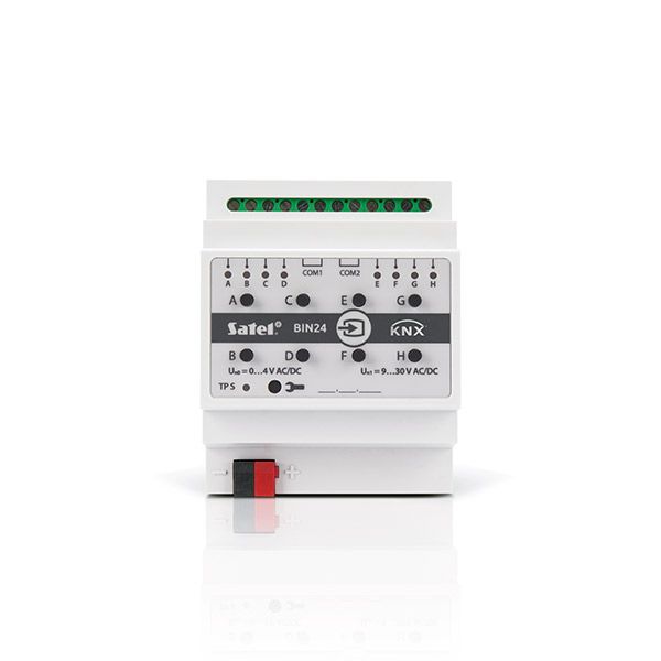 SATEL KNX 8-channel KNX-BIN24 binary input actuator