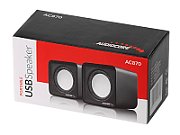 Audiocore AC870 B 2-way 3 W Black  Gray Wired