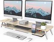 Universal Ergo Office Dual Monitor Desktop Mount  Gas Spring 17 -35  15kg  VESA 75x75 / 100x100  ER-446