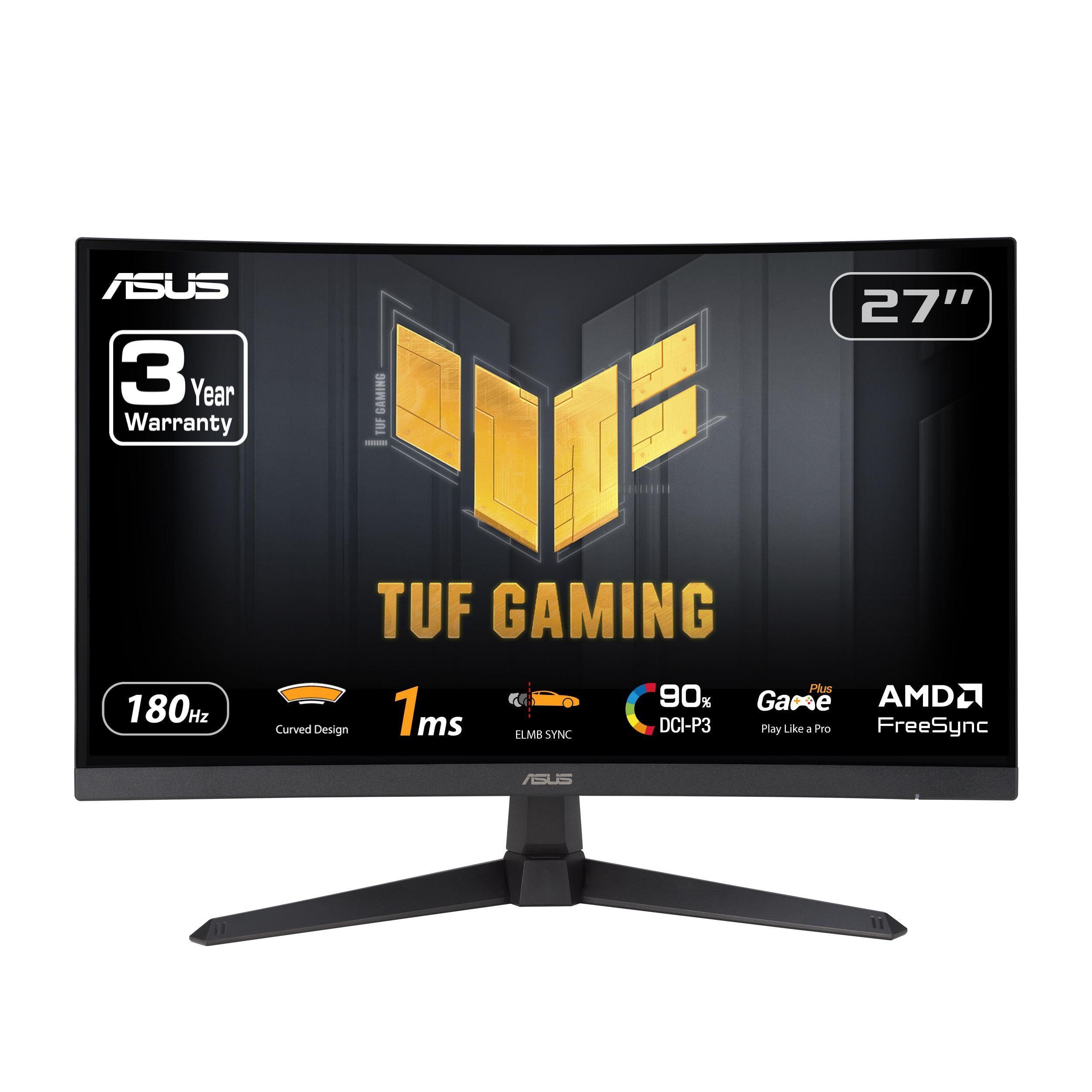 Monitor 27 inch LED ASUS TUF VG27VQ3B 1920 x 1080 pixeli, 180 Hz, 1 ms, Negru