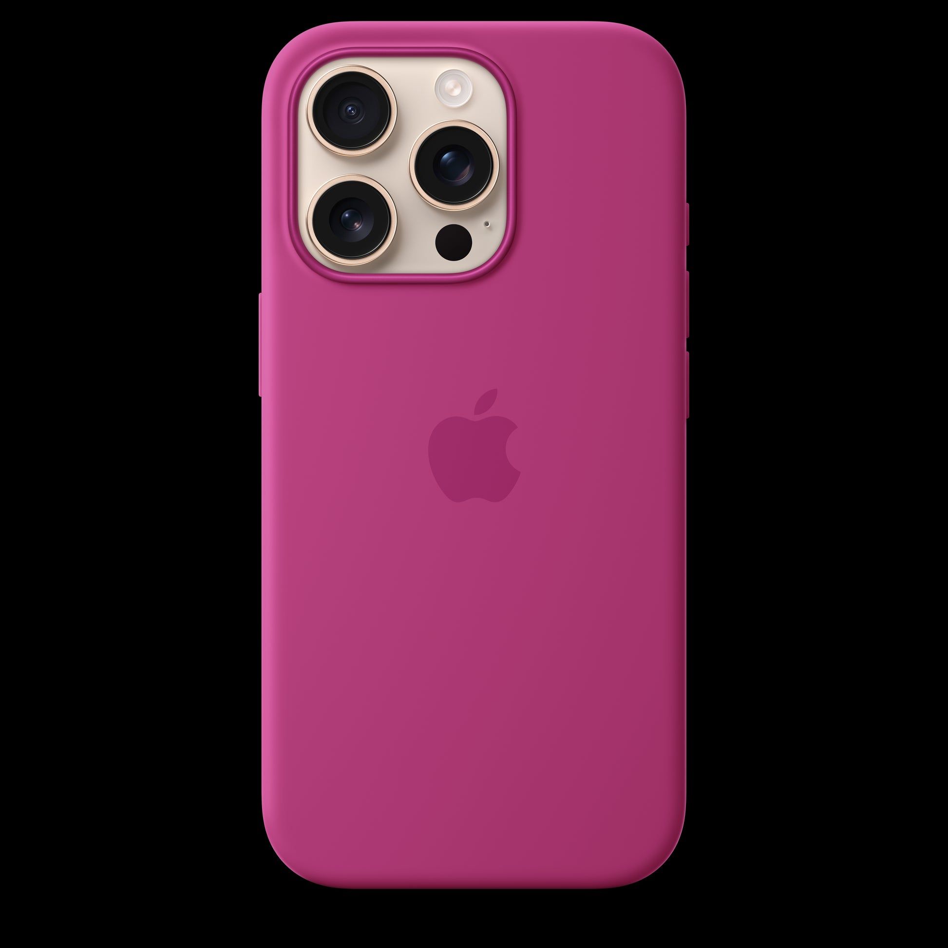 IPHONE 16 PRO SILICONE CASE/WITH MAGSAFE - FUCHSIA