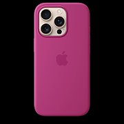 IPHONE 16 PRO SILICONE CASE/WITH MAGSAFE - FUCHSIA