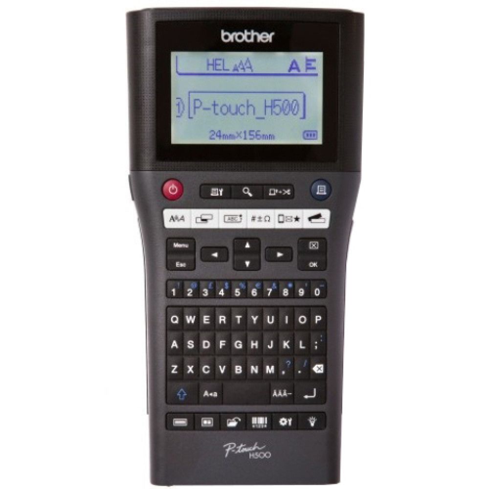 Brother PT-H500 label printer 180 x 180 DPI 30 mm/sec Wired TZe QWERTY