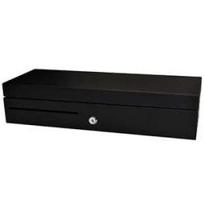 ECD460 Flip Lid Cash Drawer, Black, 460 x 170 x 100, RJ11 cable, 24v