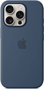 IPHONE 16 PRO SILICONE CASE/WITH MAGSAFE - DENIM