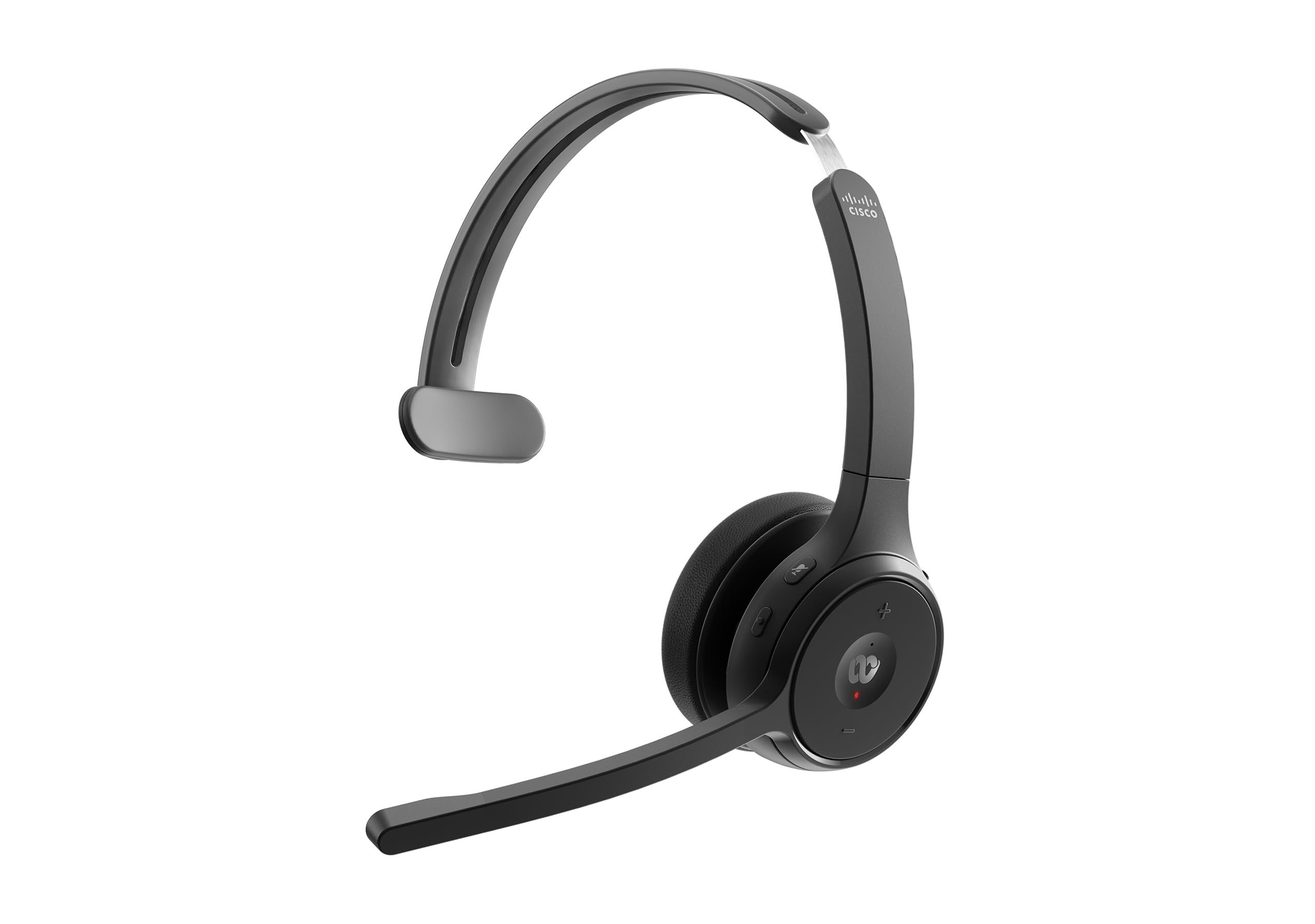 HEADSET 721 WIRELESS/SINGLE+STAND CARBON BLACK USBA B