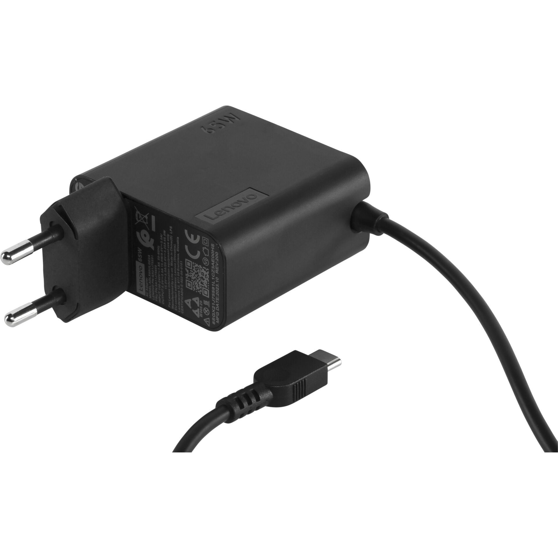 Lenovo 65W USB-C Wall Adapter-EU Pin