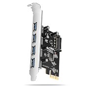 PCEU-430RS, PCIe controller, 4x ext. USB-A 5Gbps