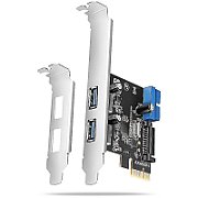 PCEU-232RS, PCIe controller, 2x ext. + 2x int. USB 5Gbps
