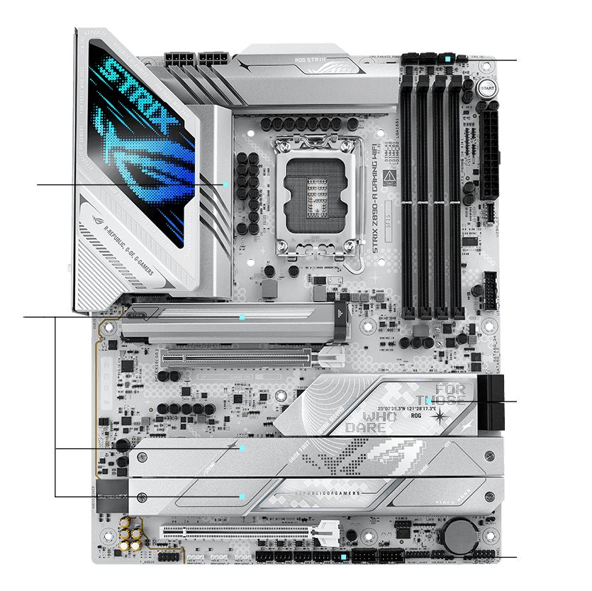MB Z890 S1851 ATX/ROG STRIX Z890-A GAM WIFI ASUS