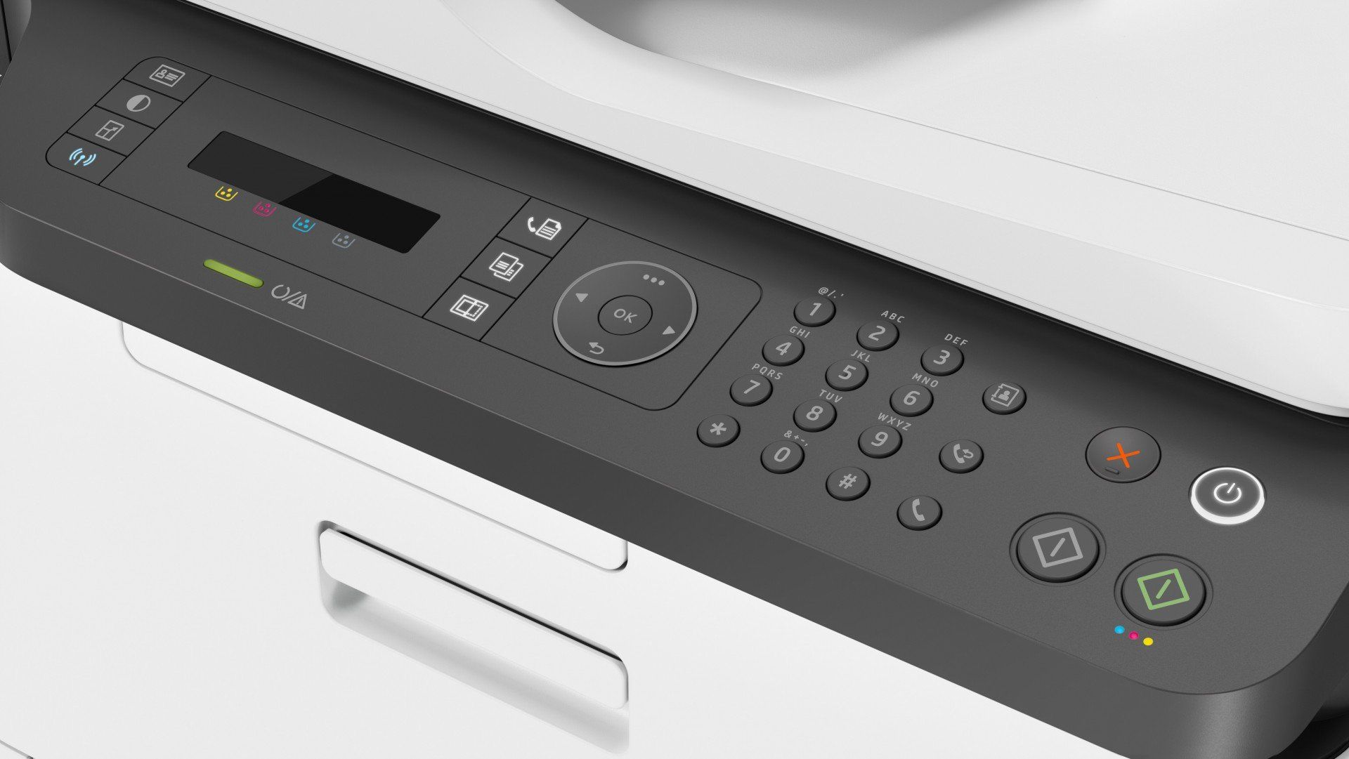 Imprimanta multifunctionala laser color HP 179FWG, A4, USB 2.0, Wi-Fi, 18 ppm negru, 4 ppm color