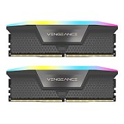 Memorie Corsair Vengeance 32 GB DDR5 6400 MHz CL36, kit 2 x 16 GB, XMP 3.0 / EXPO, Gri, RGB