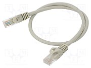 GEMBIRD UTP Cat6 Patch cord 5m pure copper grey