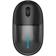 CANYON mouse OnClick 24 BT/ Wireless Transparent/Black