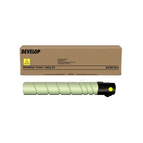 Develop Toner TN-512 TN512 Yellow Gelb (A33K2D2)