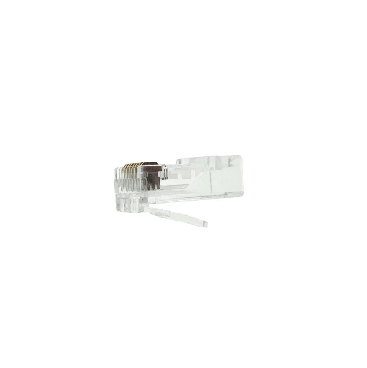UTP CAT6 RJ45 plug (8P8C) for round cable
- the displayed price is for 1 piece!
Packaging: bulk 100 pcs.
