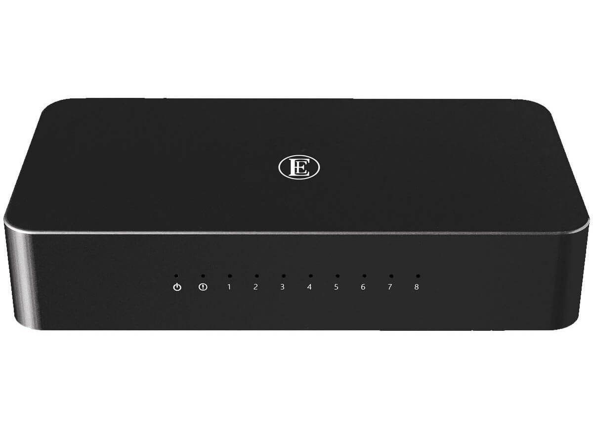 Switch Ethernet Gigabit Streaming English Electric 8 Port, Audio Grade (by Chord Company)