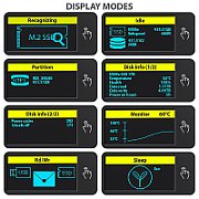 EEM2-SD2 USB-C 10Gbps - M.2 NVMe & SATA SSD DISPLAY box