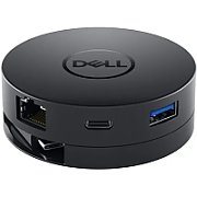 DELL DA300 Wired USB 3.2 Gen 2 (3.1 Gen 2) Type-C Black (492-BCJL)